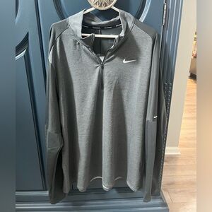 Nike Charcoal Gray Half-Zip Sweatshirt